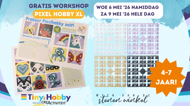 Gratis Pixel XL workshop op 6 + 9 mei 2026