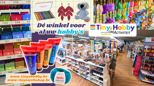 Welkom bij Tiny's Hobby!
